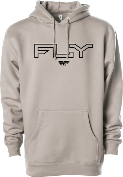 Fly Edge Hoodie Cement Xl