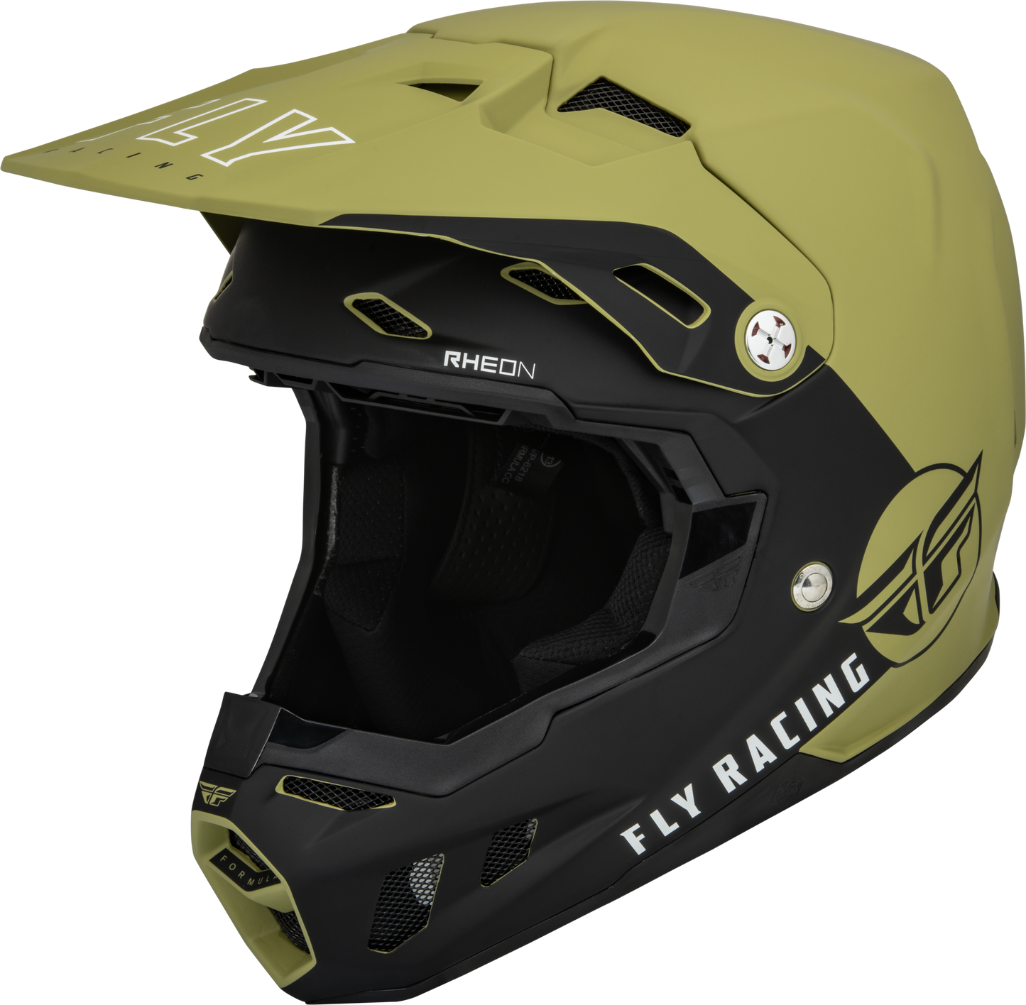 Formula Cc Centrum Helmet Matte Olive Green/Black Sm