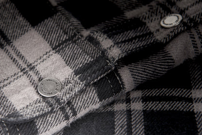Marksman Flannel Black/Grey Lg