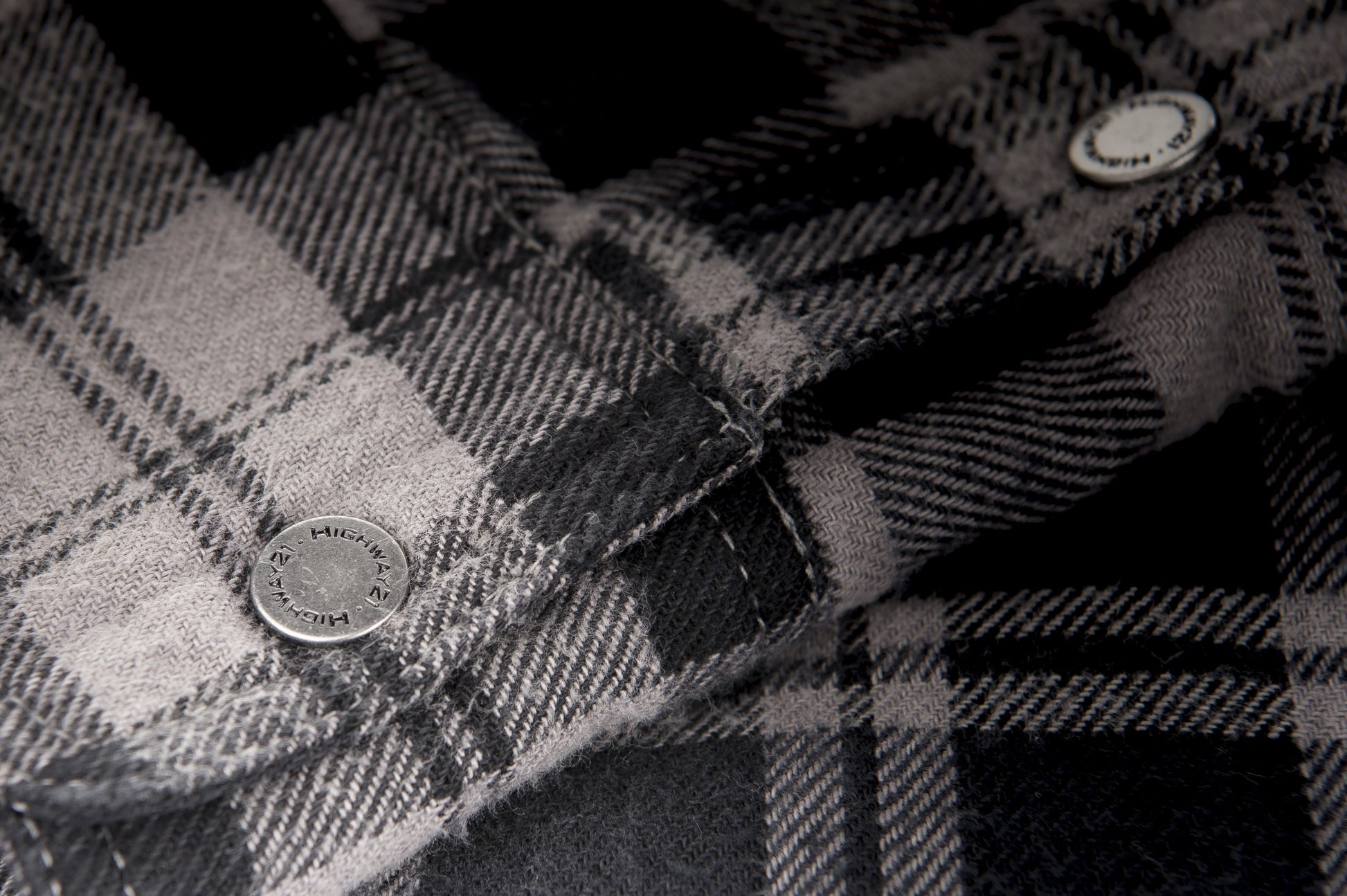 Marksman Flannel Black/Grey 3x