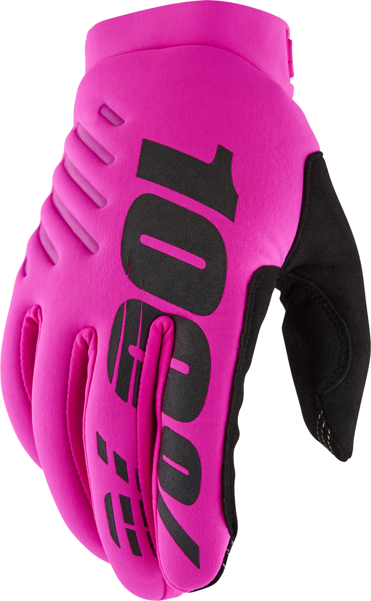 Brisker Women's Gloves Neon Pink/Black Md