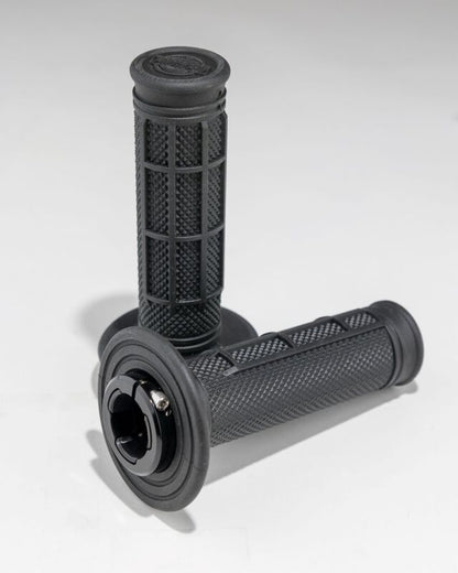 ProTaper Pro Series Clamp On 1/2 Waffle Black/Black