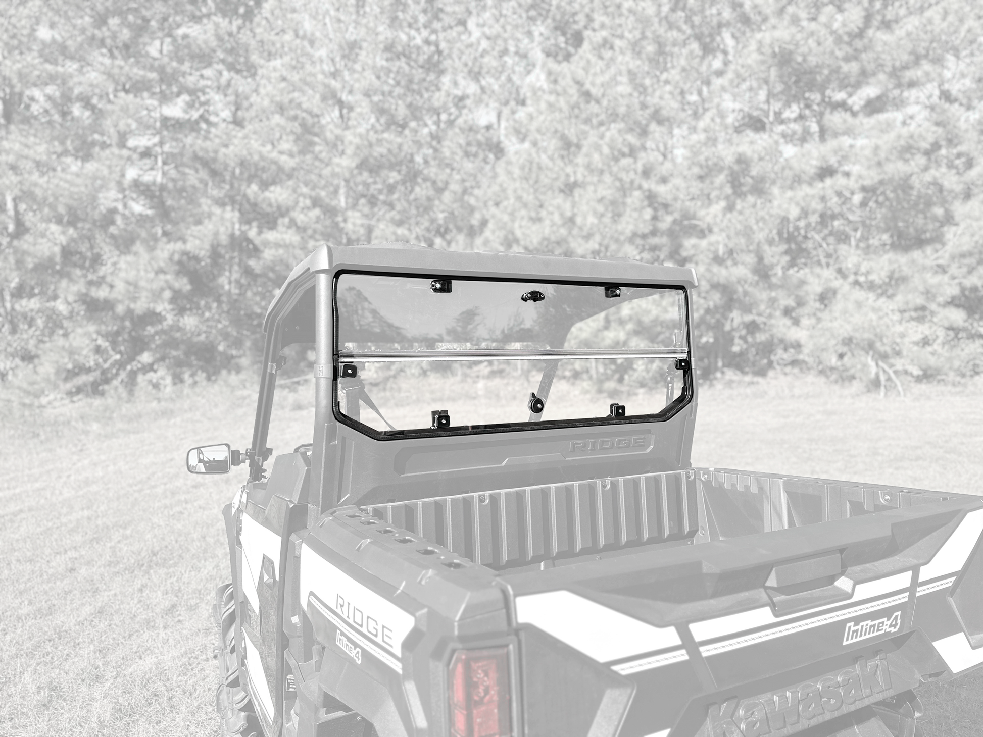 Rear Folding Windshield   Uv