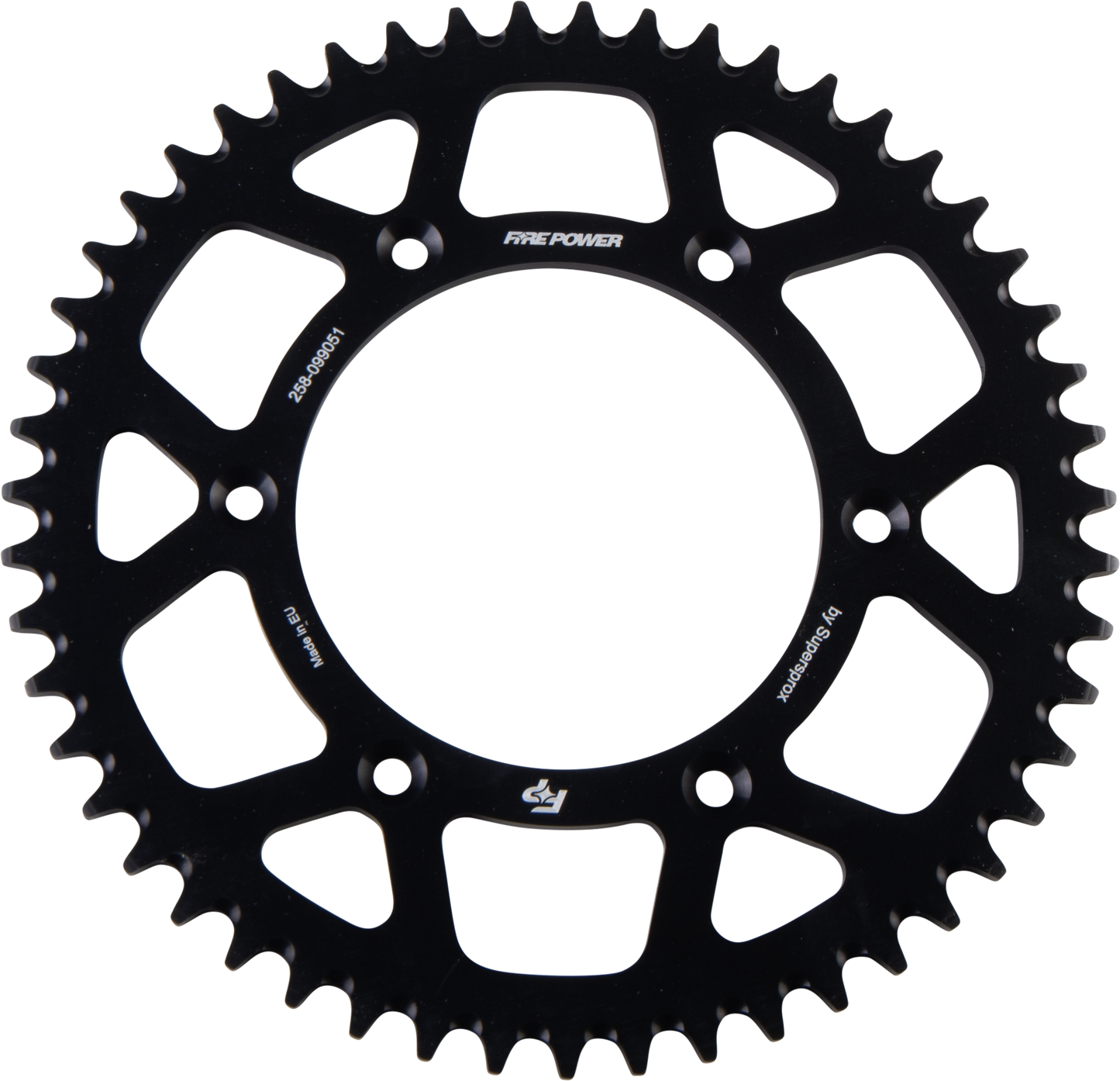 Rear Sprocket Aluminum 51t Blk