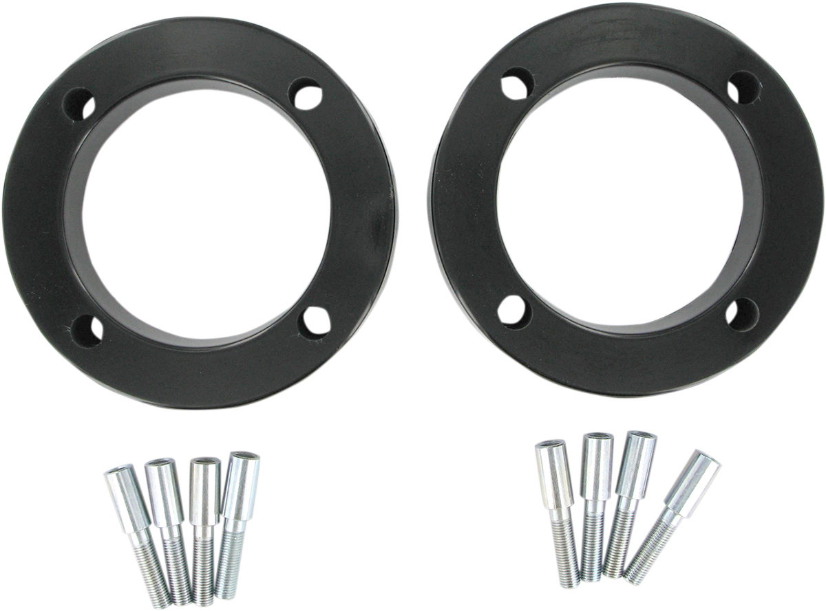 DURA BLUE Wheel Spacer - Easy-Fit - 1.5" - 4/110 - Front/Rear - Kit - Honda/Kawasaki/KTM/Suzuki/Yamaha 4110F