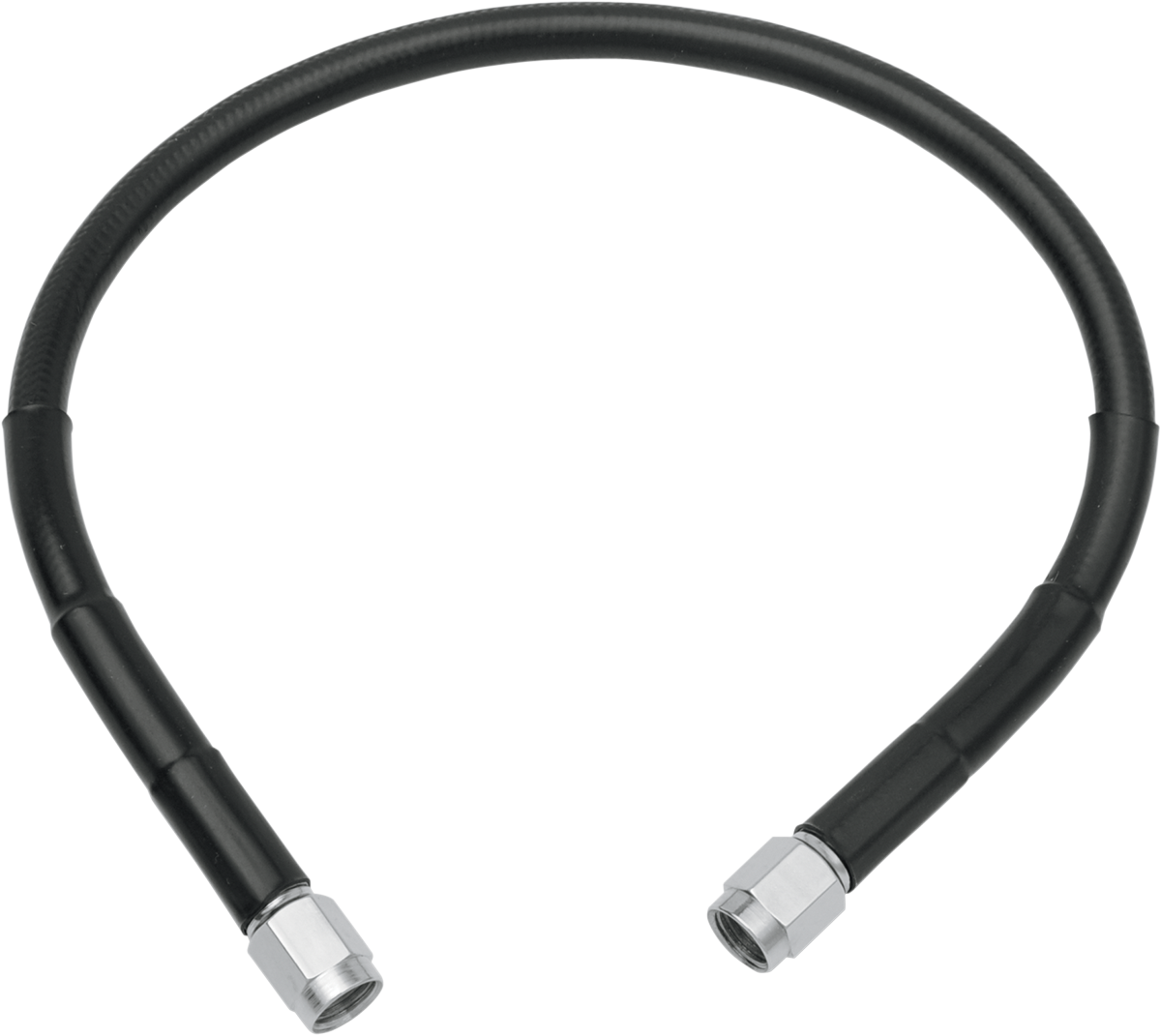 DRAG SPECIALTIES Universal Brake Line - Black - 58" 858-BLK