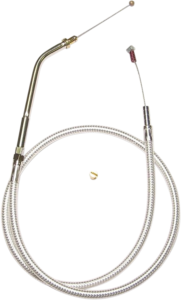 MAGNUM SHIELDING Sterling Chromite II® Braided Idle Cable for Harley-Davidson - Cruise - 38-3/4" 34258