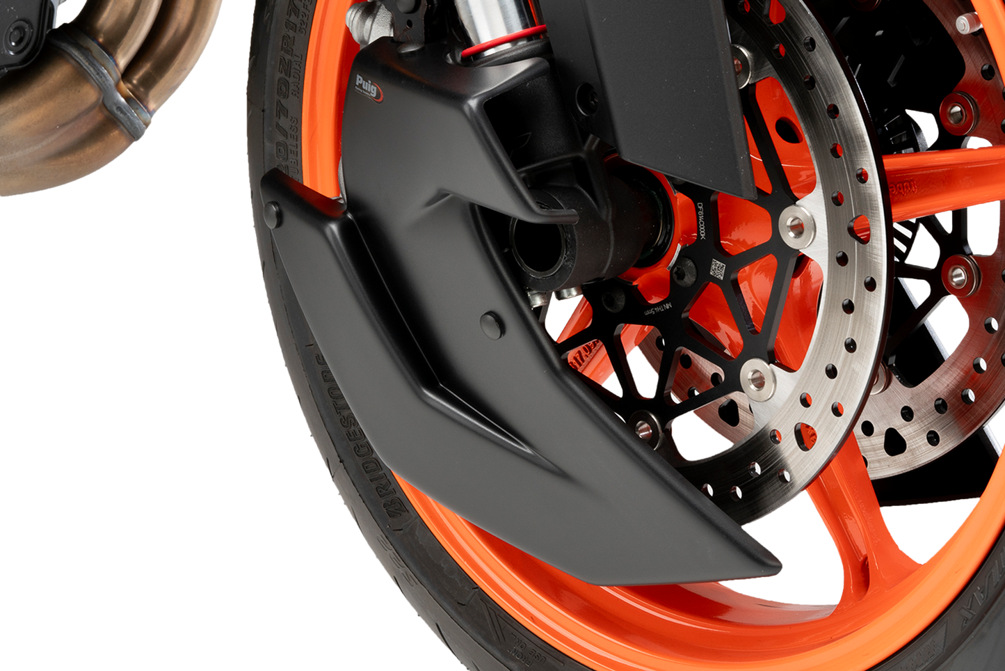 Brake Cooler Matte Black Ktm