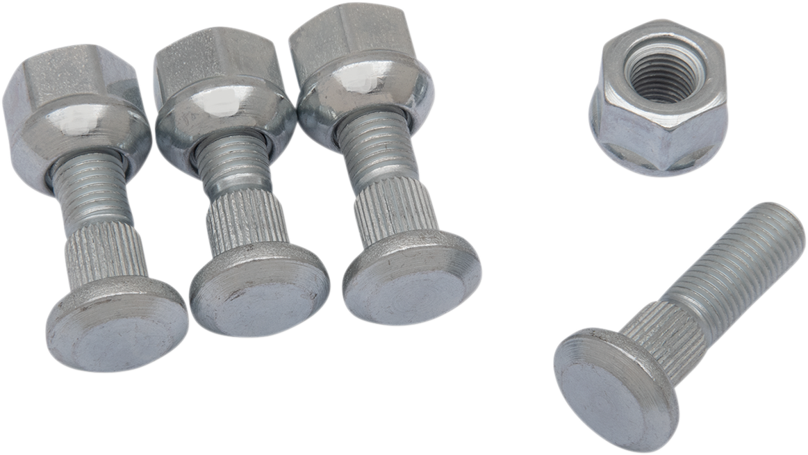 MOOSE OFFROAD Wheel Stud/Nut Kit - Front/Rear - '85-'11 Honda TRX/FL/ATC 85-1048