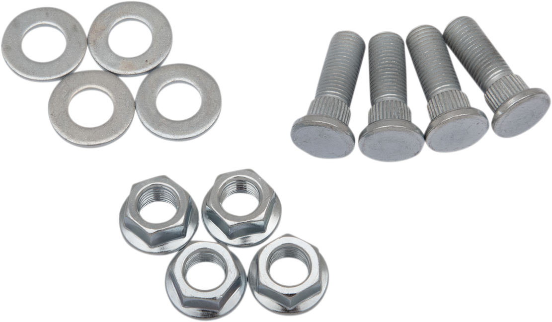 MOOSE OFFROAD Wheel Stud/Nut Kit - Front/Rear - Ranger/EV/500/700 85-1104