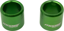 MOOSE OFFROAD Fast Wheel Spacer - Front - Green - Kawasaki W16-2307GN