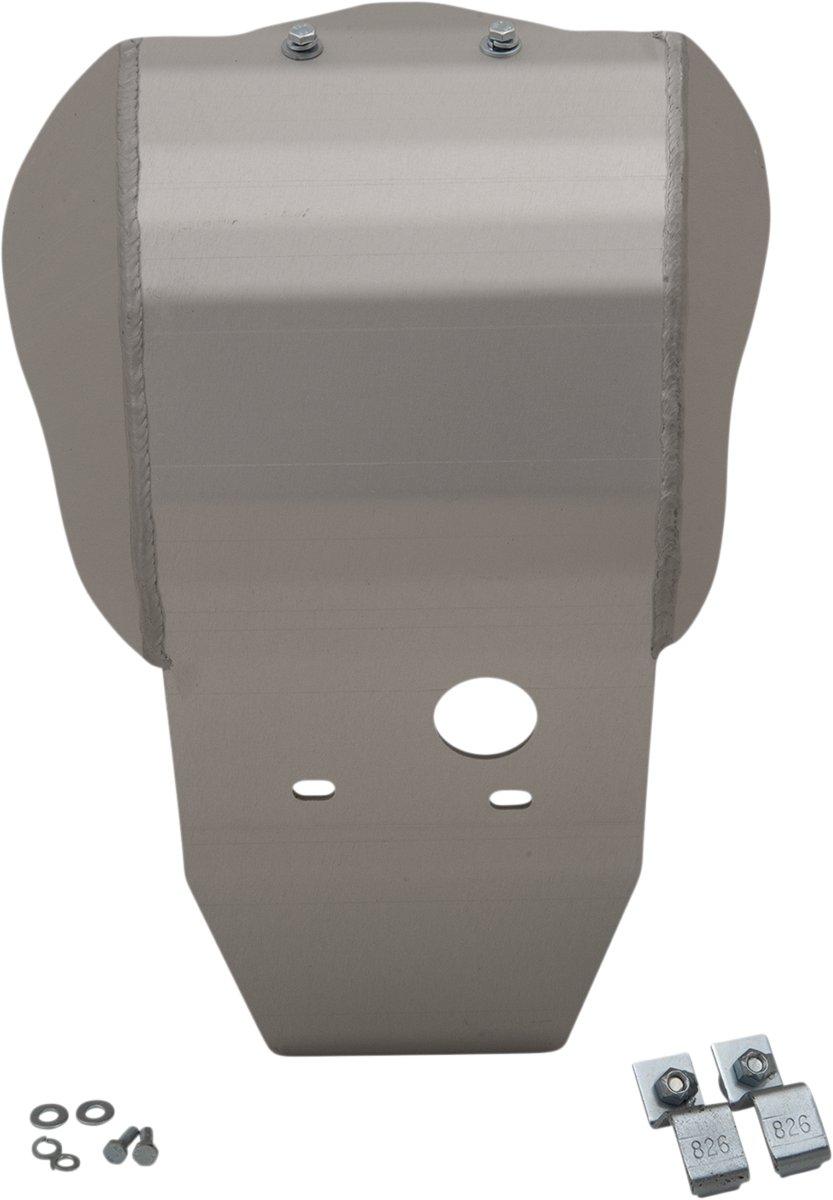 MOOSE OFFROAD Skid Plate - Silver - Honda - CRF 450 X/RL 325