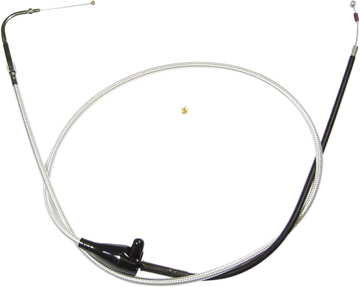 MAGNUM SHIELDING Sterling Chromite II® Braided Idle Cable for Harley-Davidson - 53-15/16" 343210