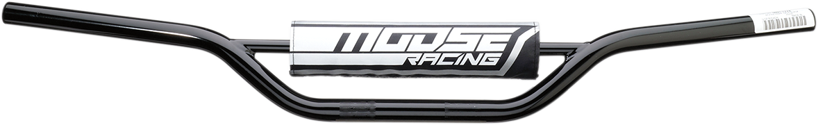 MOOSE OFFROAD Carbon Steel 1-1/8" Handlebar - CR High - Black H31-1041MB