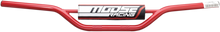 MOOSE OFFROAD Carbon Steel 7/8" Handlebar - FourTrax/Quad - Red H31-1040R