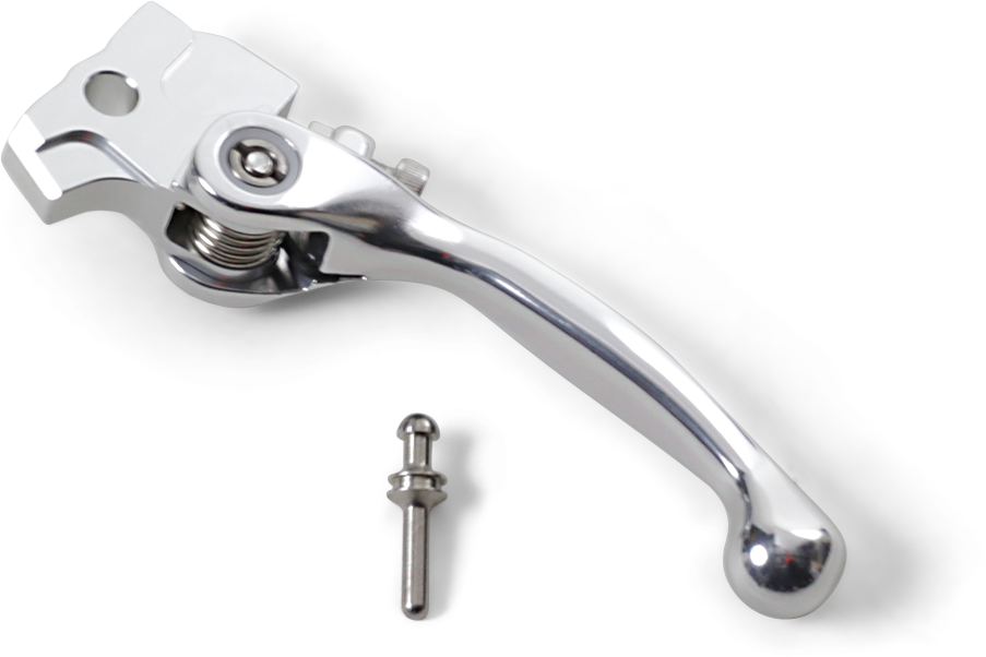 MOOSE OFFROAD Flex FG Forged 6061-T6 Brake Lever - Silver H07-2909BS