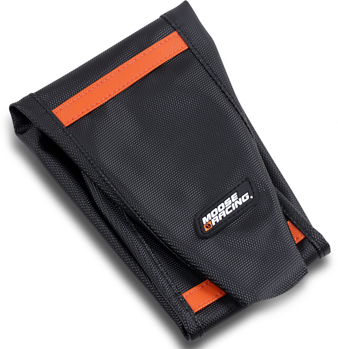 MOOSE OFFROAD Ribbed Seat Cover - Black Cover/Orange Ribs - KTM '18-'22 KTM45019-336