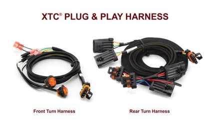 Auto Turn Signal Kit W/ Billet Lever And Front Drl Lights Can