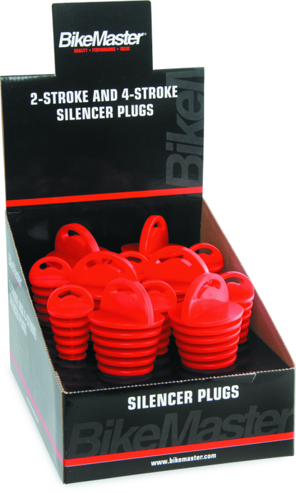 BikeMaster Exhaust Plug Display - 12pc.