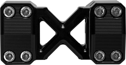 Nl 1"  X Riser 8" Straight Black