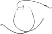 DRAG SPECIALTIES Brake Line - +10" - Stainless Steel - FXDF '08-'17 660325-10