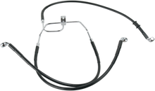 DRAG SPECIALTIES Brake Line - Front (Lower/Upper) - Black 660325BLK