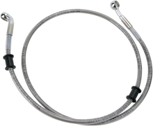 DRAG SPECIALTIES Brake Line - Front (Upper) - Stainless Steel 660330