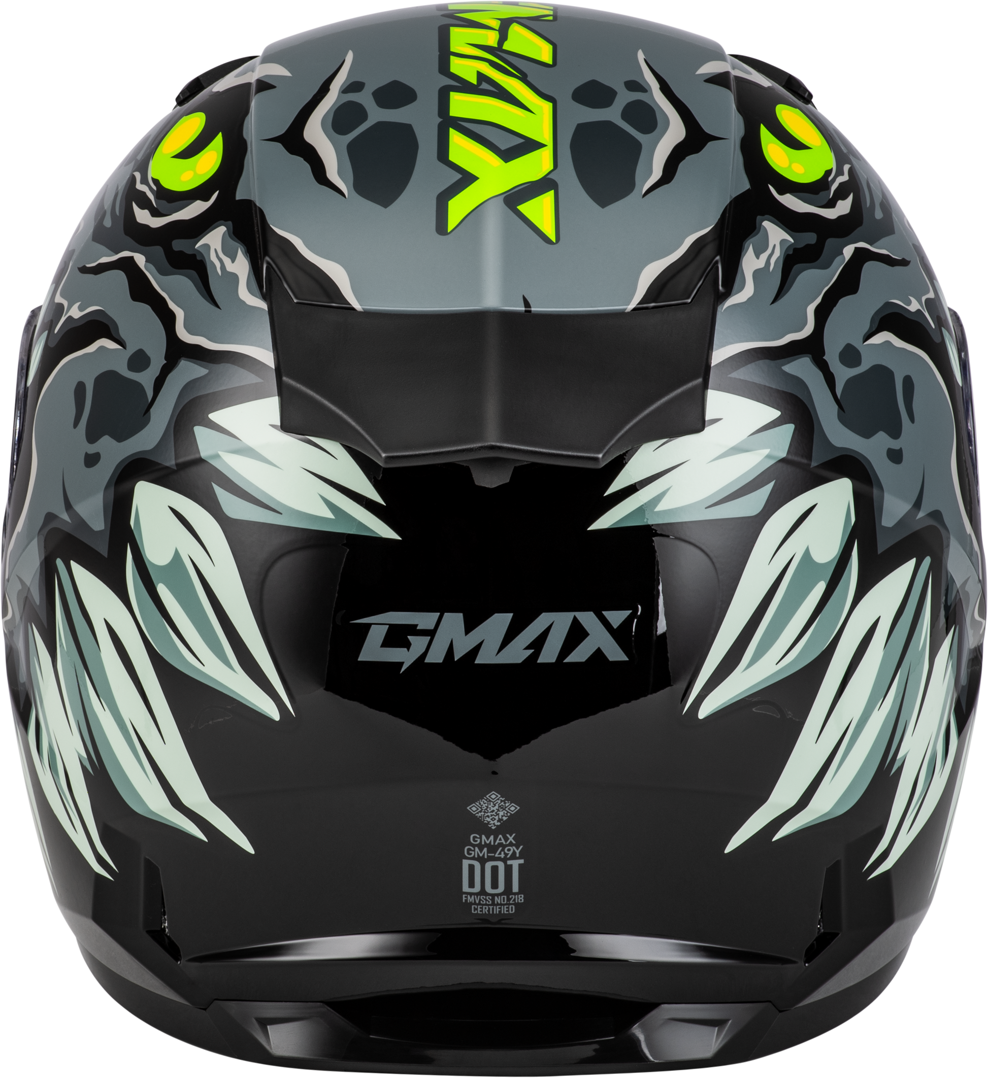 Youth Gm 49y Drax Helmet Grey Ys