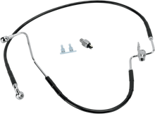 DRAG SPECIALTIES Brake Line - Rear - Black 680225-BLK
