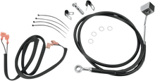 DRAG SPECIALTIES Brake Line - Rear - Black 640220-BLK