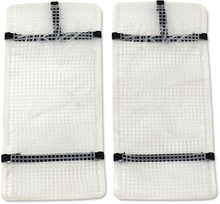 MOOSE OFFROAD Mud Radiator Cover - White - Husqvarna HPRMUDHUS2504TM