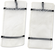 MOOSE OFFROAD Mud Radiator Cover - White - Husqvarna HPRMUDHUS4504TM
