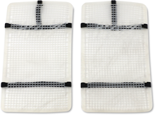 MOOSE OFFROAD Mud Radiator Cover - White - Honda HPRMUDCRF45016M