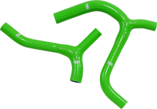 MOOSE OFFROAD Race Fit Radiator Hose Kit - Green - Kawasaki KAW-92-GN