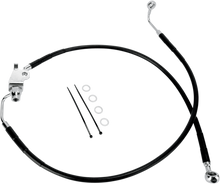 DRAG SPECIALTIES Brake Line - Rear - Black 660320-BLK