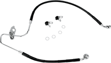 DRAG SPECIALTIES Brake Line - Rear - Black 640229-BLK