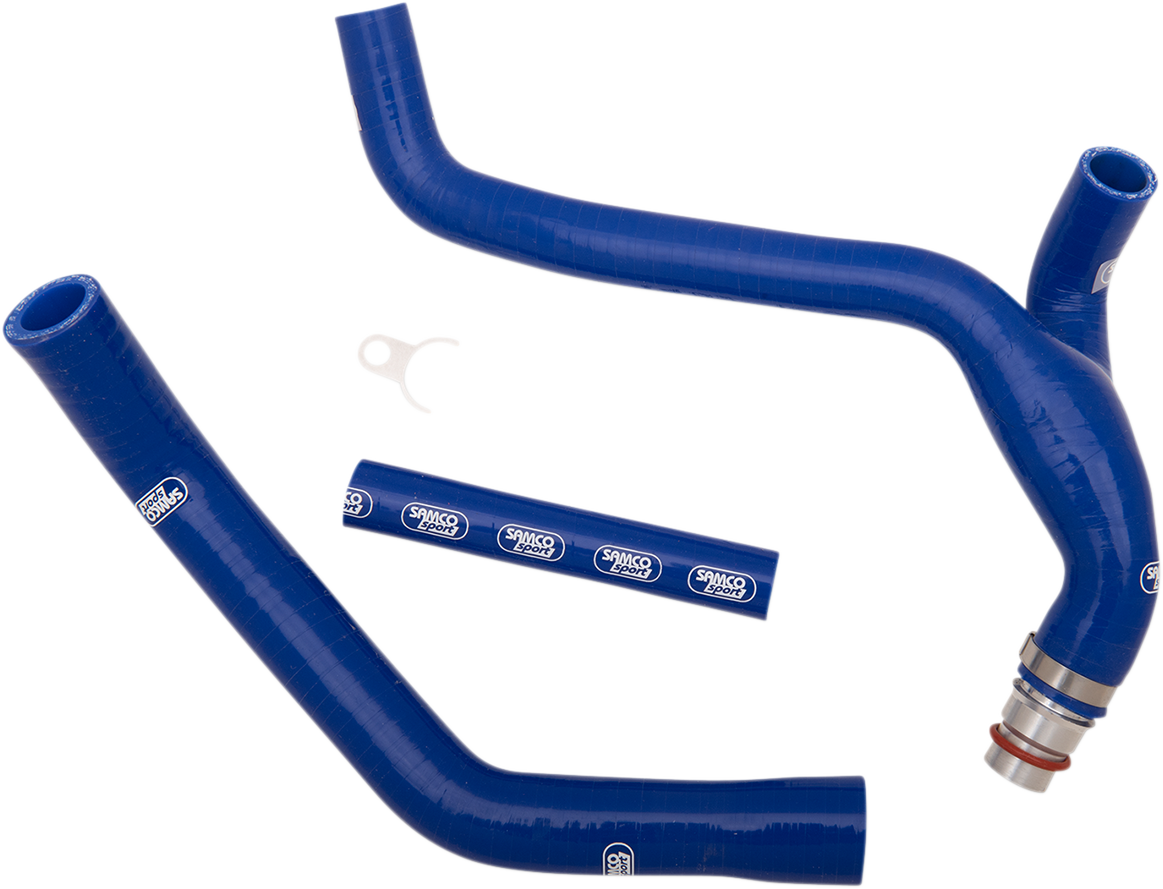 MOOSE OFFROAD Race Fit Radiator Hose Kit - Blue - Yamaha YAM-86-BL