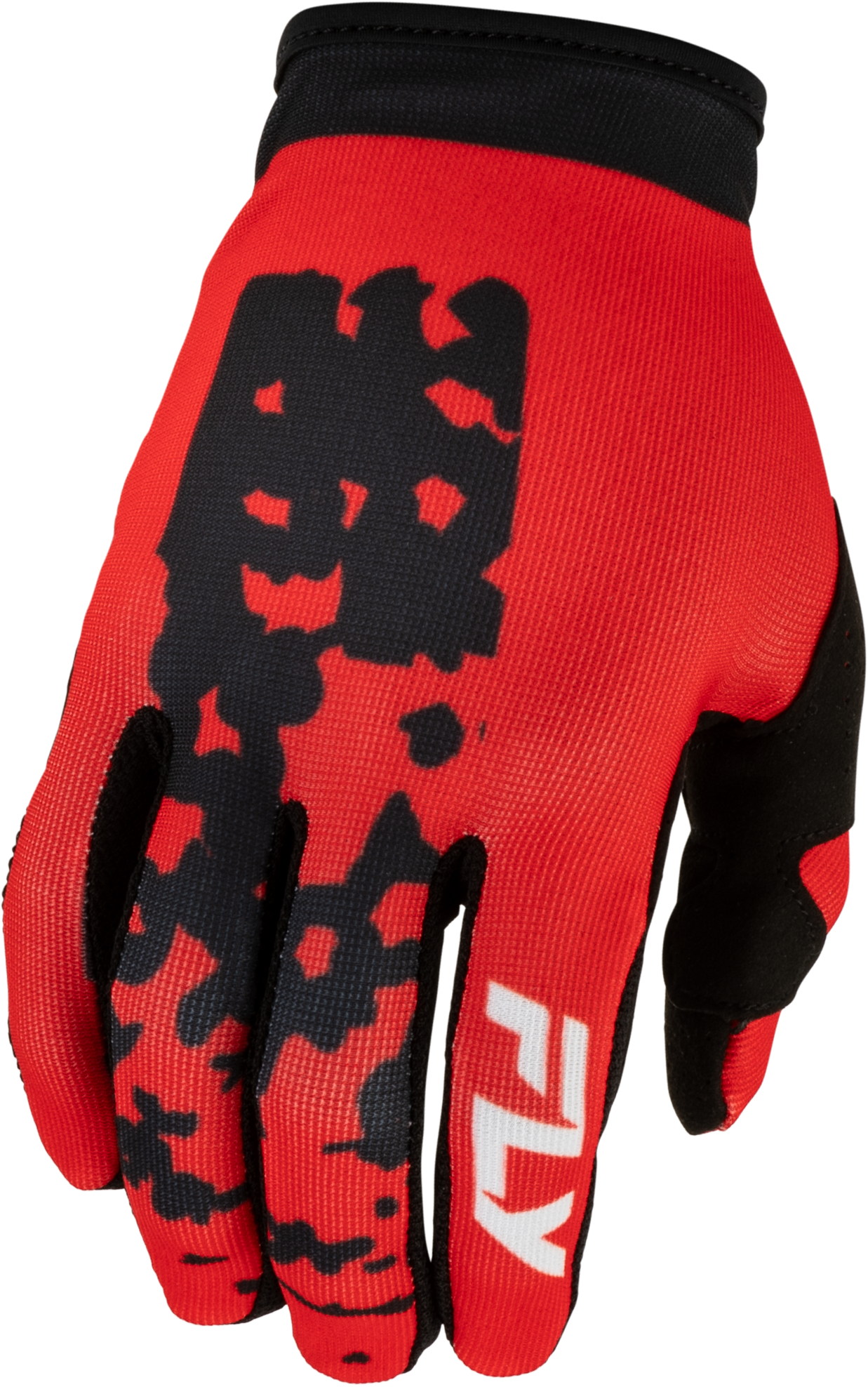 Youth Lite Flake Gloves Red/Black Ys