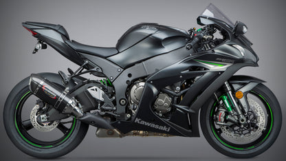 Street Alpha Slip On Exhaust Ss Cf Cf