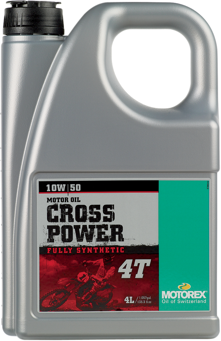 MOTOREX Cross Power Synthetic 4T Engine Oil - 10W-50 - 4L 305692