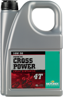 MOTOREX Cross Power Synthetic 4T Engine Oil - 10W-50 - 4L 305692