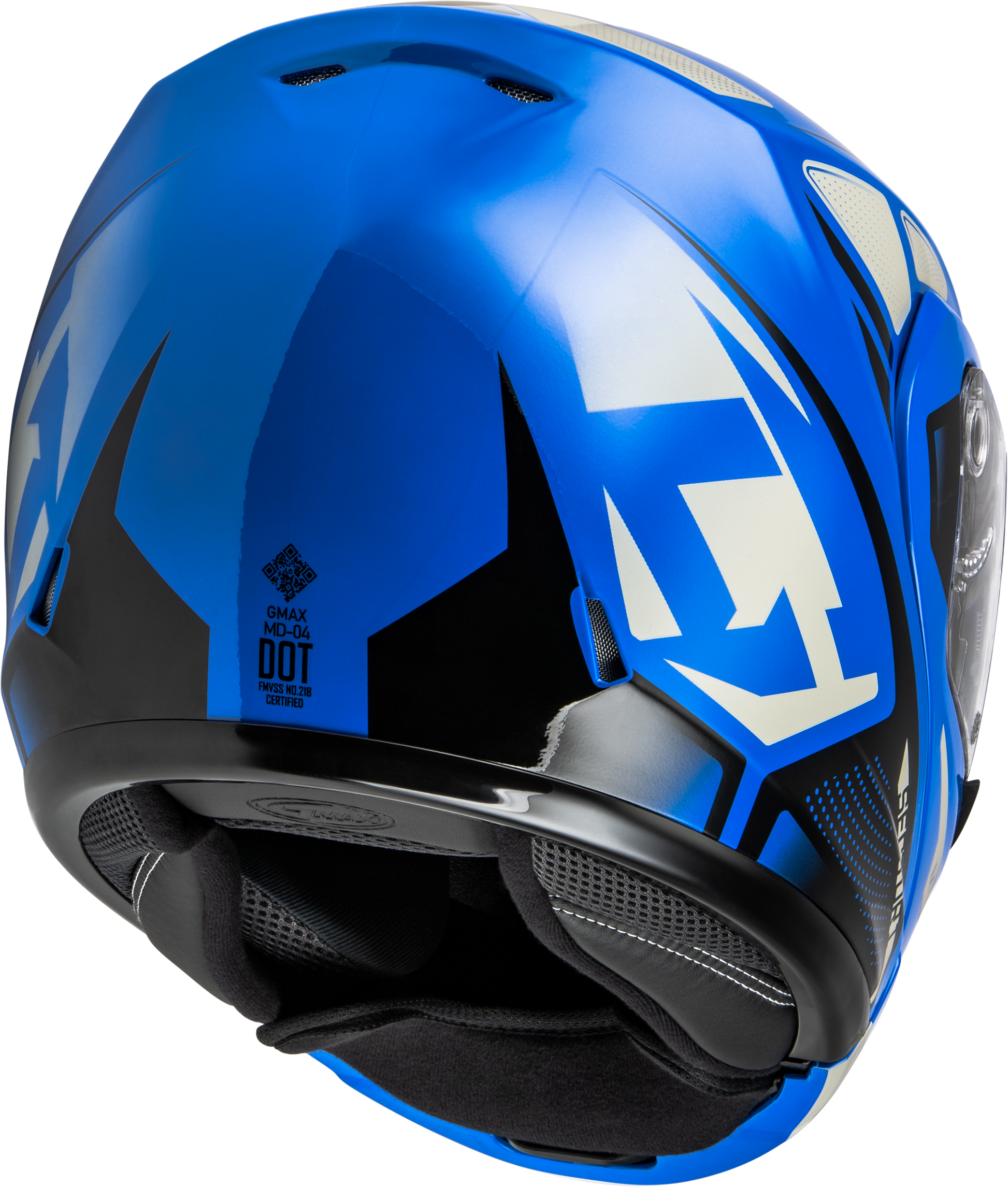 Md 04 Sector Helmet Blue/Black Md