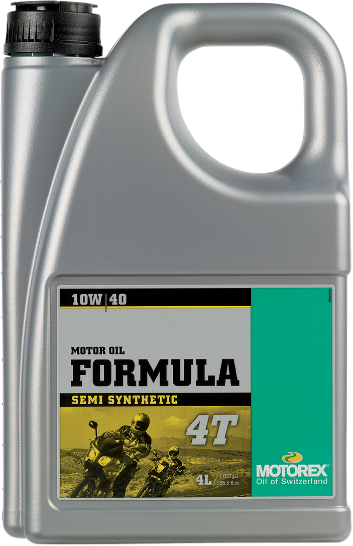 MOTOREX Formula Synthetic Blend 4T Engine Oil - 10W-40 - 4L 306189
