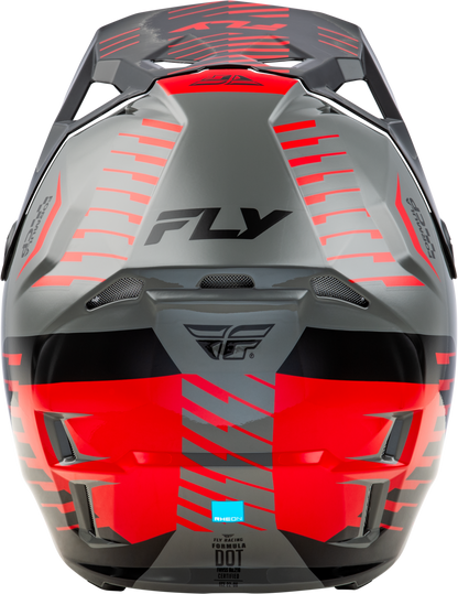 Formula Cp Slice Helmet Grey/Red/Black Lg