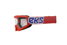Xgrom Youth Goggle Red/White/Blue Metallic Clear