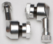 90/90 Degree Air Valve. 11.3mm Silver