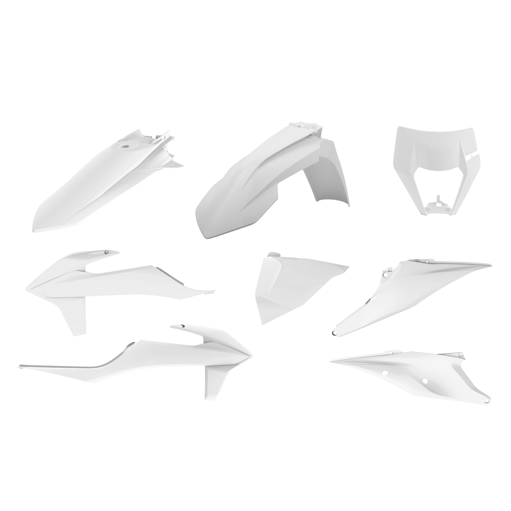 Enduro Kit With Mask White Ktm
