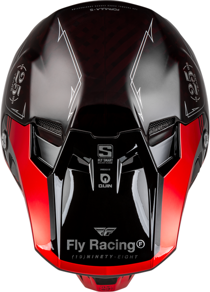 Formula S Carbon Legacy Helmet Red Carbon/Black Xs