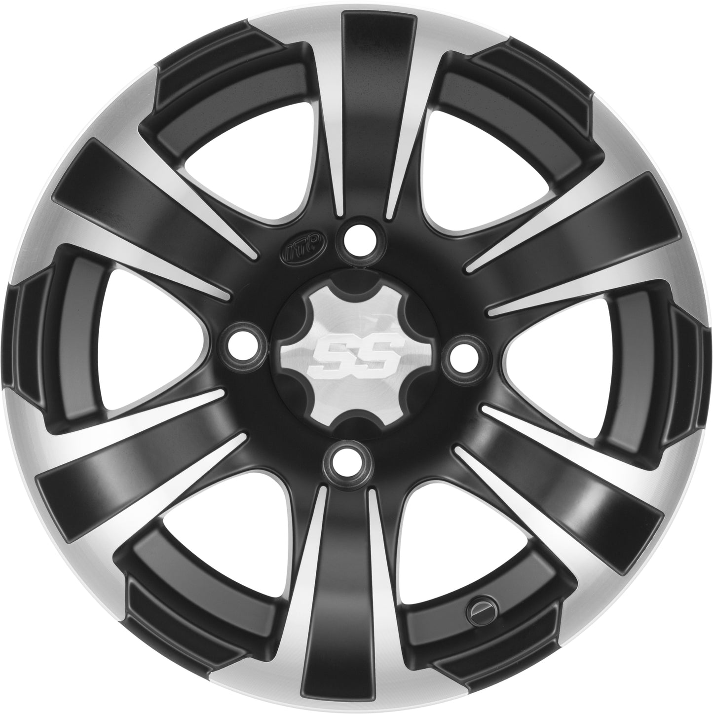 Ss312 Black 12x7 4/110 5+2