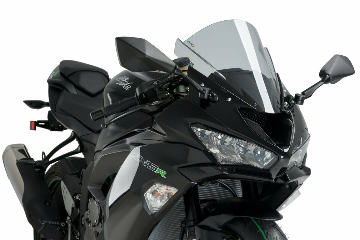 Windscreen Racing Smoke Kaw